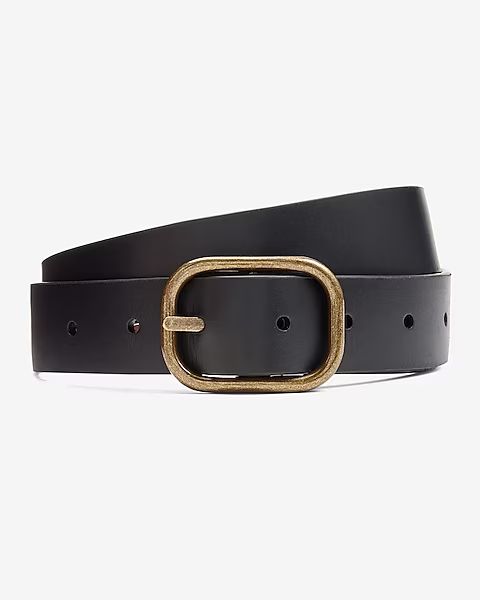 Reversible Genuine Leather Prong Belt | Express