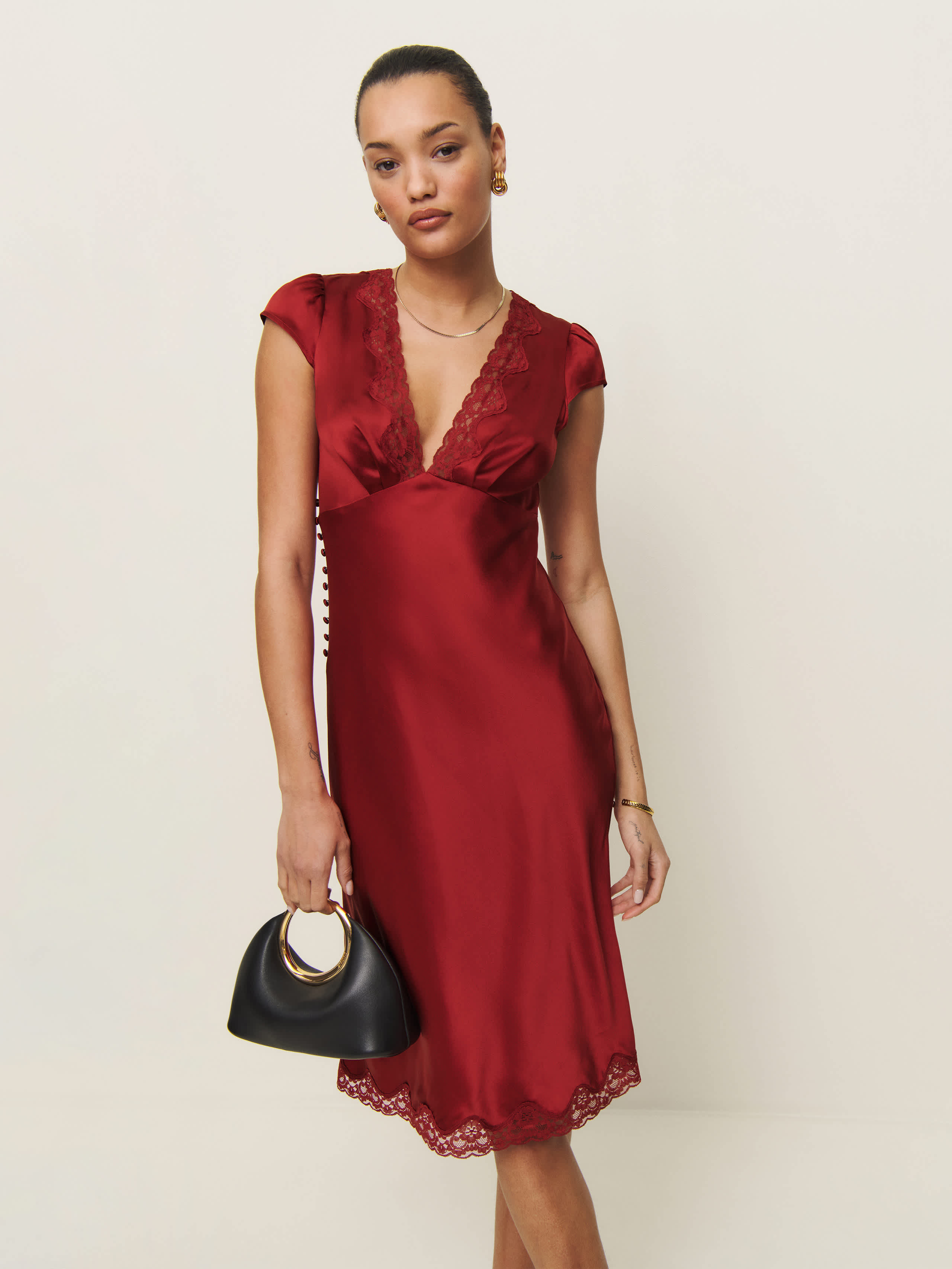 Florence Silk Dress | Reformation (Global)