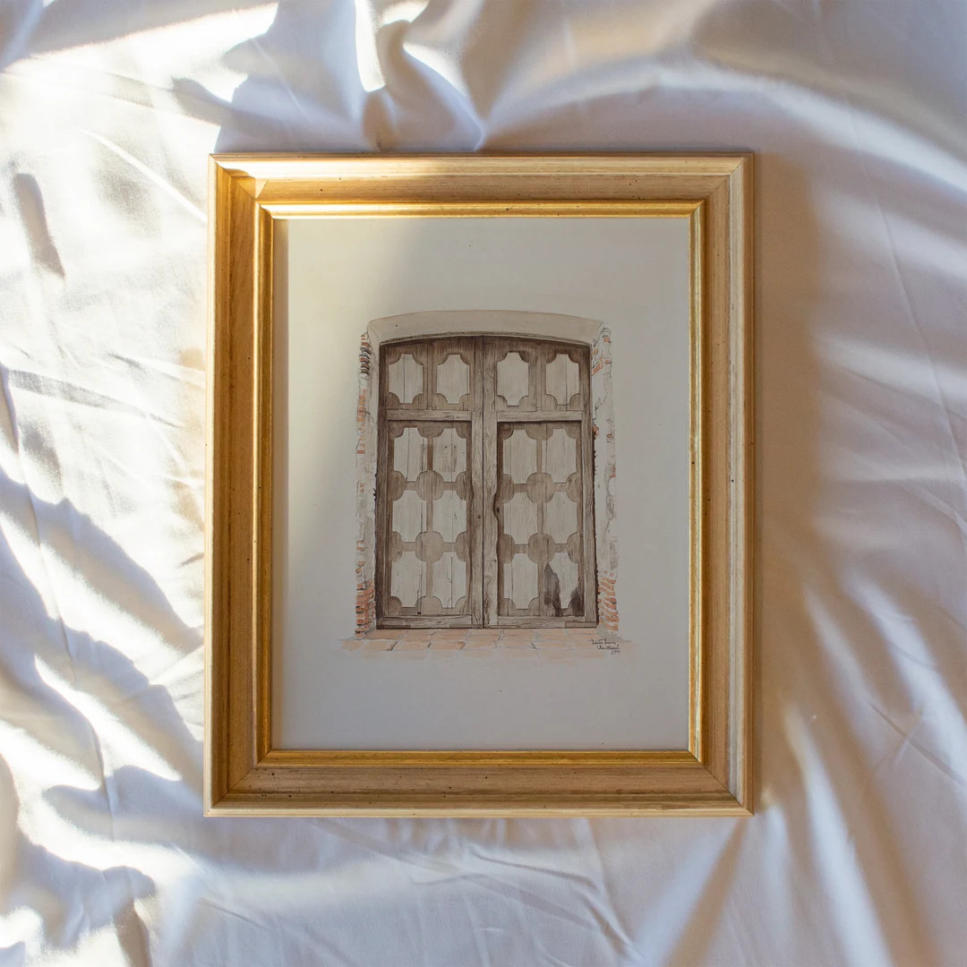 Vintage Art Prints Framed Antique Replica Painting Antique - Etsy | Etsy (US)