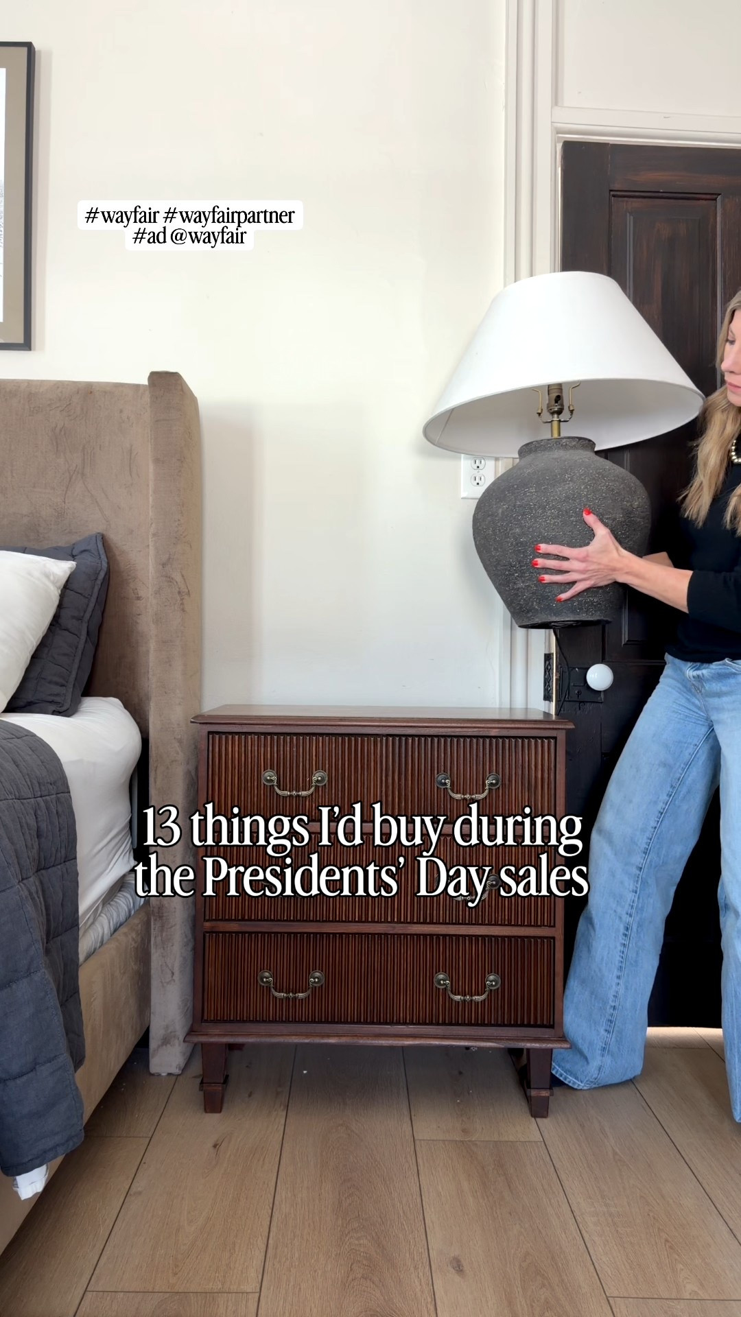 Wayfair’s Presidents’ Day Clearance is here with up to 70% off and fast, free shipping on orders over $35. These are 13 of my favorites I’ve used in my own home from at #WayfairPartner



From solid bedroom furniture to the most beautiful neutral area rugs that have that vintage look, plus some of the best drapes around. I’m also sharing a few outdoor rugs and lighting picks that I always come back to when it’s time to refresh for the season. These are all pieces I grabbed while they were on sale and they’ve been such good staples.

Wayfair’s Presidents’ Day Clearance is here with up to 70% off and fast, free shipping on orders over $35.

Be sure to follow us on the @shop.LTK app INTERIORJEMS to see all our exclusive posts 🤍

@wayfair #wayfair #ad


#LTKHome #LTKSaleAlert