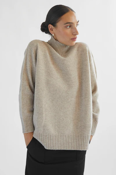 Merino Wool Turtleneck | Almina Concept