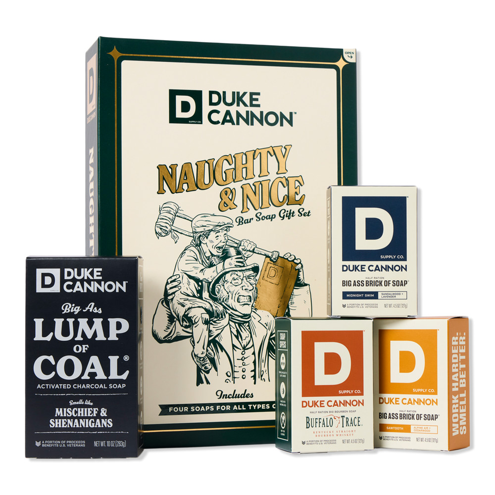 Duke Cannon Supply Co Naughty & Nice Bar Soap Gift Set | Ulta