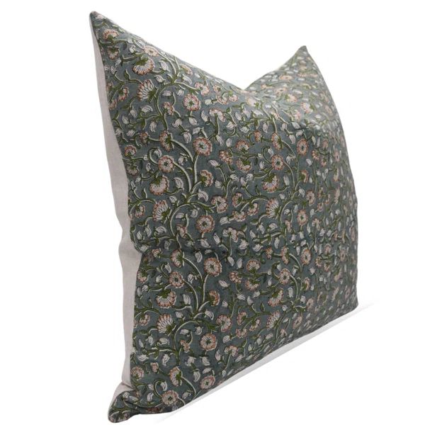 Hollace Kniff Edge Linen Indoor/Outdoor Pillow Cover | Wayfair North America