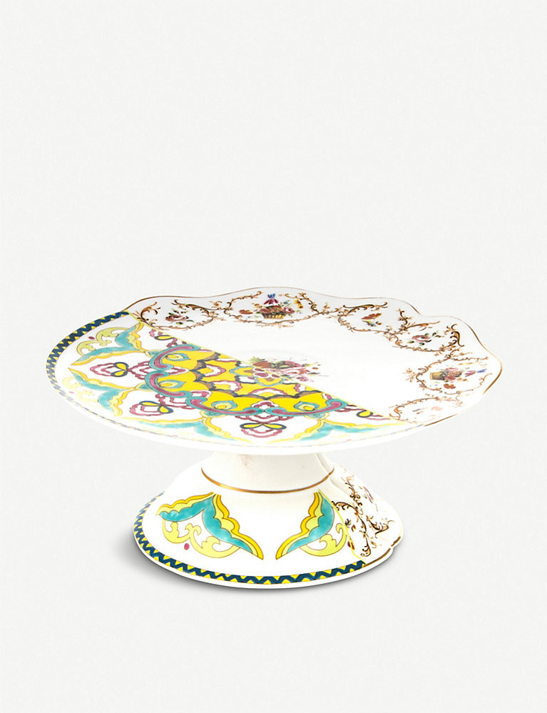 Hybrid Leandra bone china porcelain cake stand 20cm | Selfridges