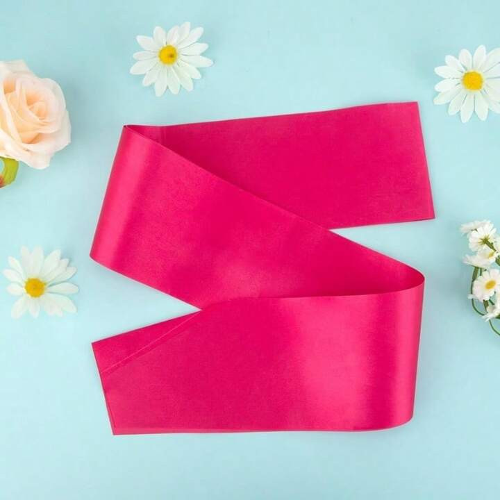 1pc/4pcs/8pcs Hot Sash Homecoming Sashes Court Beauty Pageant Sash Bridal Party Sashes Party Favors Plain Sash For Bridal Shower, Beauty Pageant, Wedding, Birthday Queen Sash Senior Sashes Mommy To Be Sash Miss Halloween Bachelorette Party, Diy | SHEIN