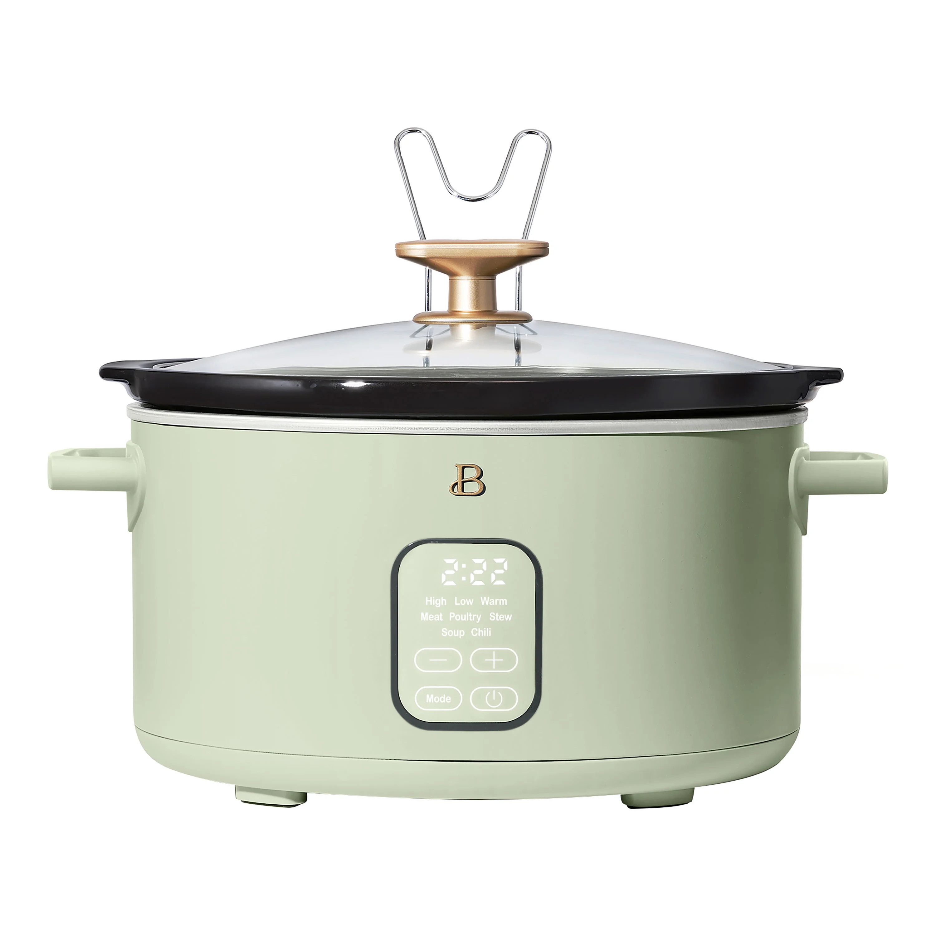 Beautiful 6 Qt Programmable Slow Cooker, Sage Green by Drew Barrymore | Walmart (US)