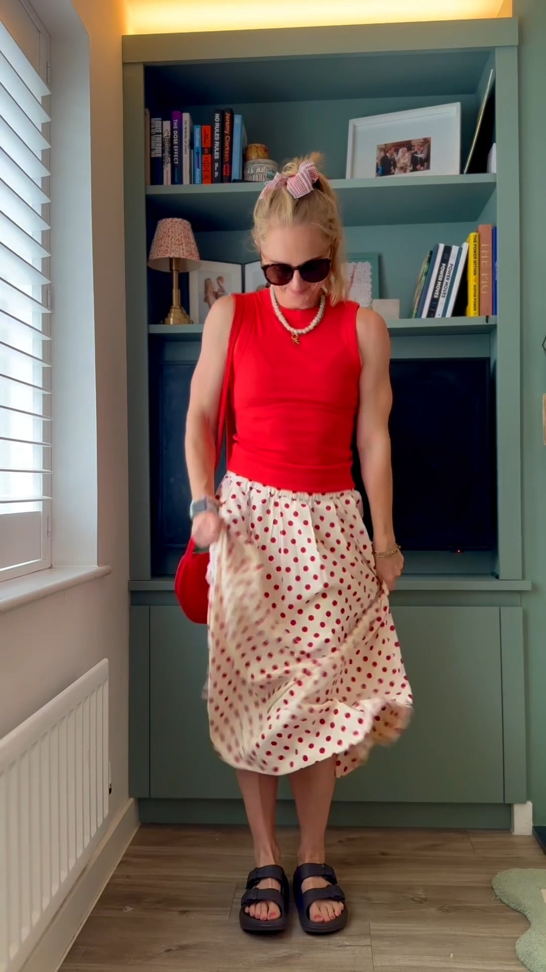 What I wore to Wimbledon 🍓 🎾