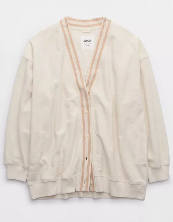 Aerie Cozy Fleece Cardigan | American Eagle Outfitters (US & CA)