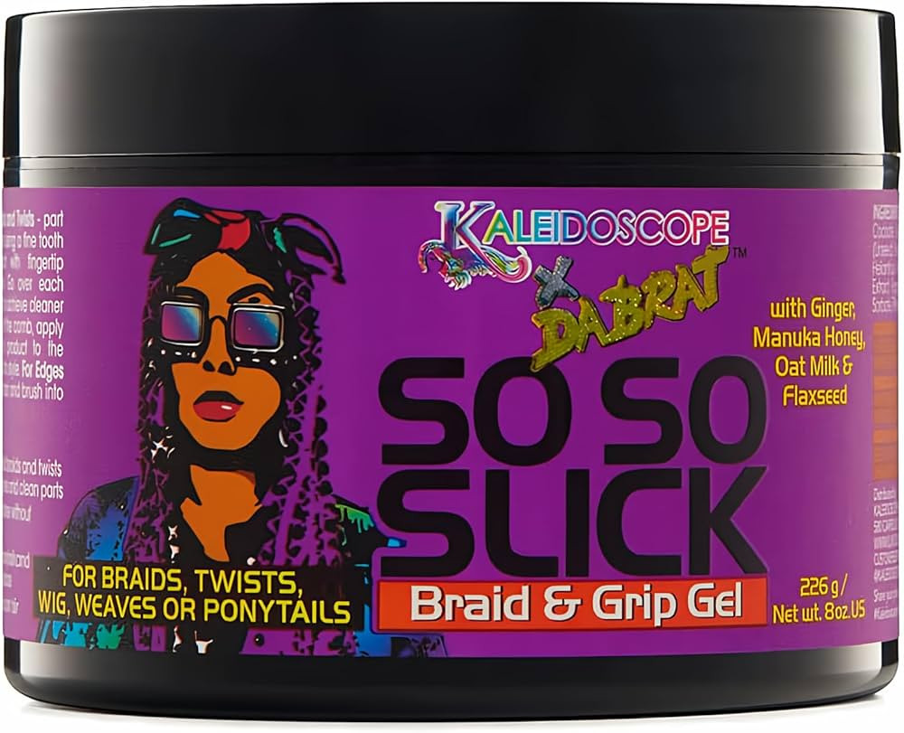 Kaleidoscope So So Slick x Da Brat Braid & Grip Gel 8 Oz (Pack of 1) | Amazon (US)