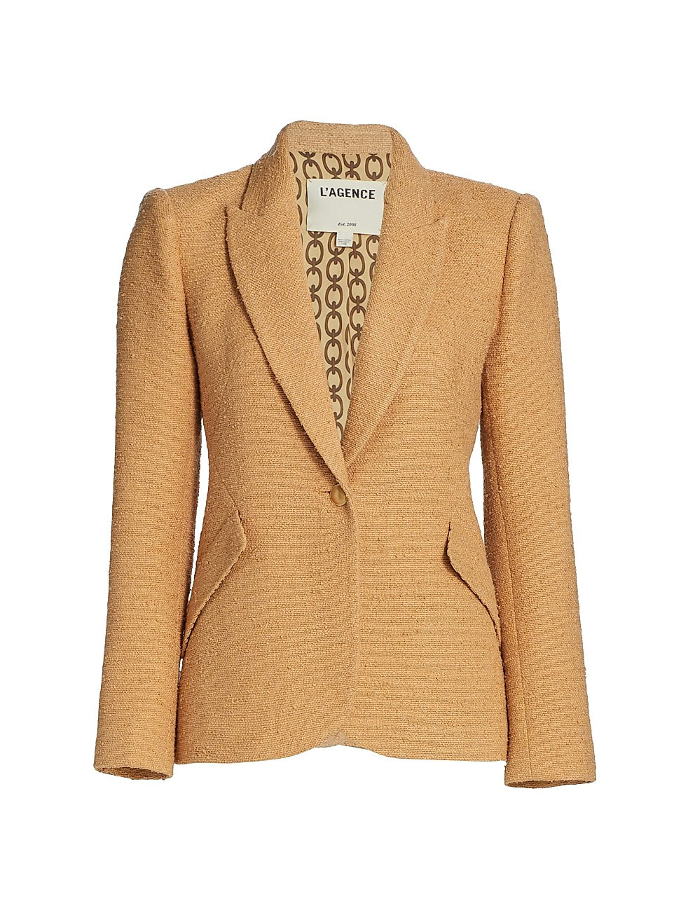 L'AGENCE Chamberlain Single-Button Blazer | Saks Fifth Avenue