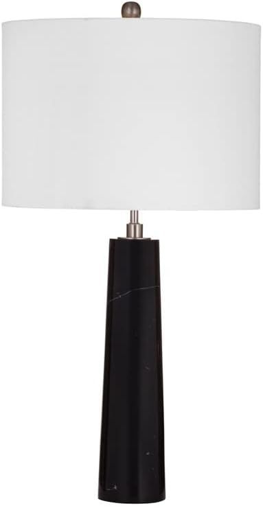 Baker Table Lamp in Black Marble | Amazon (US)