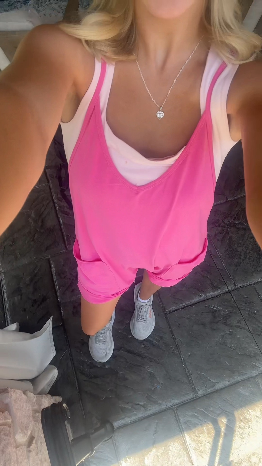 cute casual romper outfit! I have 4 colors of the tank it’s so comfyortable

#LTKFindsUnder50 #LTKVideo #LTKActive