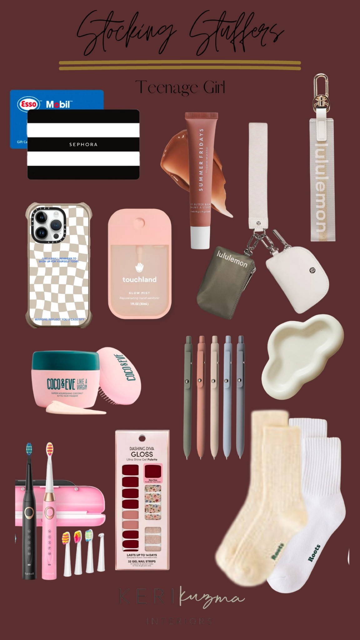 Stocking stuffer ideas, gifts for her, gifts for teenagers, gifts for girls, holiday shopping, Christmas gift ideas, gift guide 

#LTKGiftGuide #LTKHoliday #LTKfindsunder100