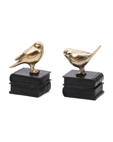 2pc 7in Bird Bookends | TJ Maxx