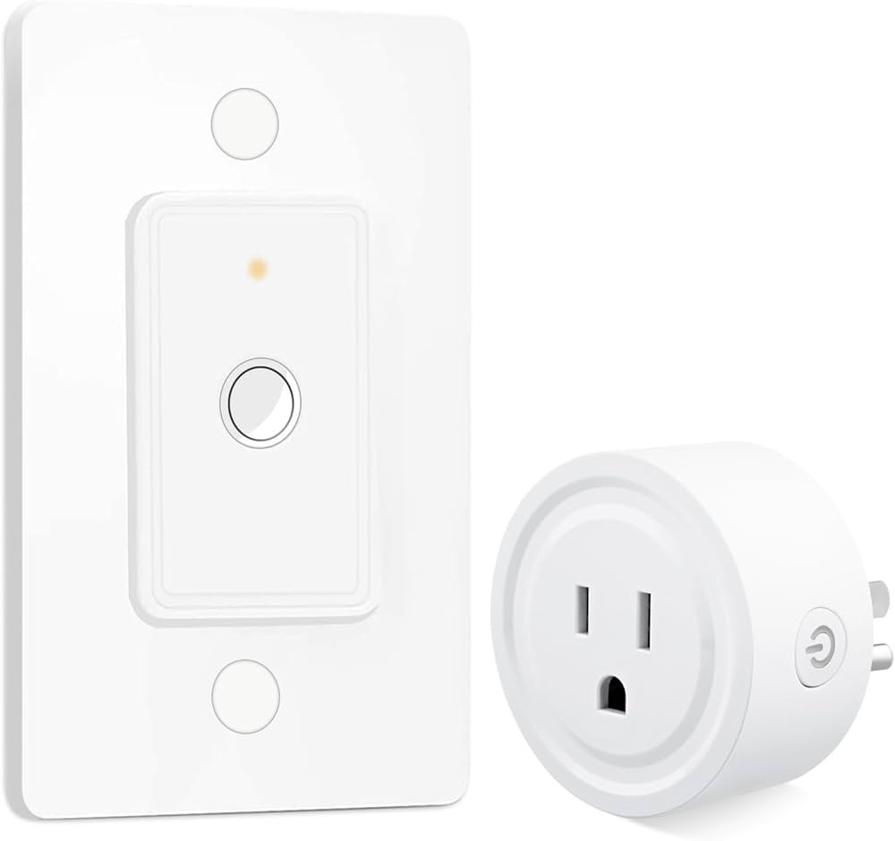 LoraTap Mini Remote Control Outlet Plug Adapter with Remote Wall Switch, 656ft Range Wireless Rem... | Amazon (US)