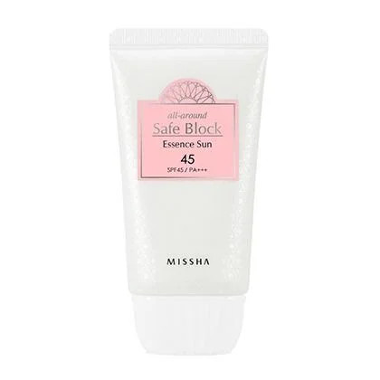 MISSHA All Around Safe Block Essence Sun SPF45/PA+++, 1.69 Oz | Walmart (US)