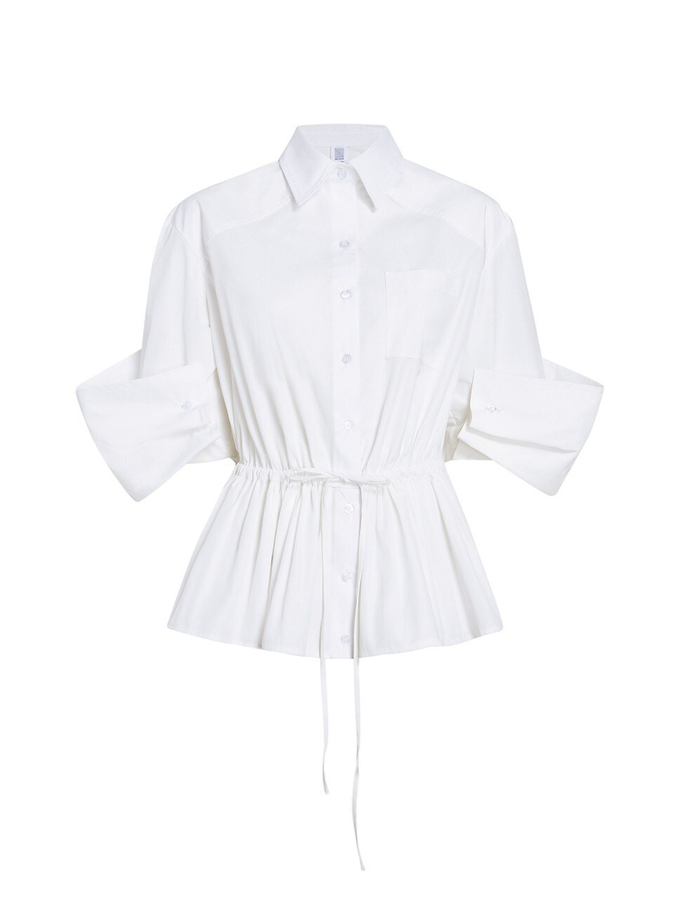 Cotton-Blend Cut-Out Top | Saks Fifth Avenue