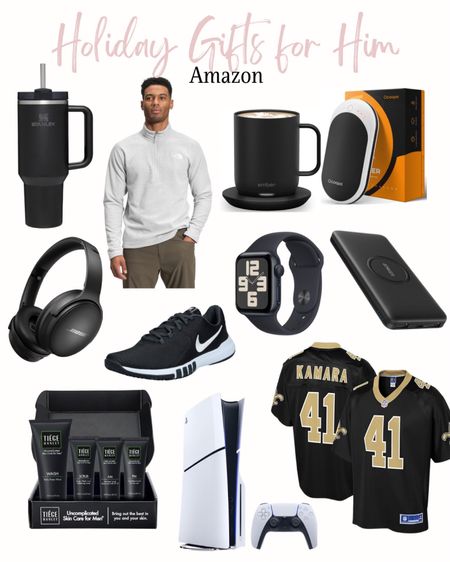 Holiday gifts for Him- Amazon! Hand warmers, noise canceling headphones, Stanley Tumbler, mens skin care kit, apple watch, power bank, jersey, nike shoes 

#LTKHoliday #LTKGiftGuide