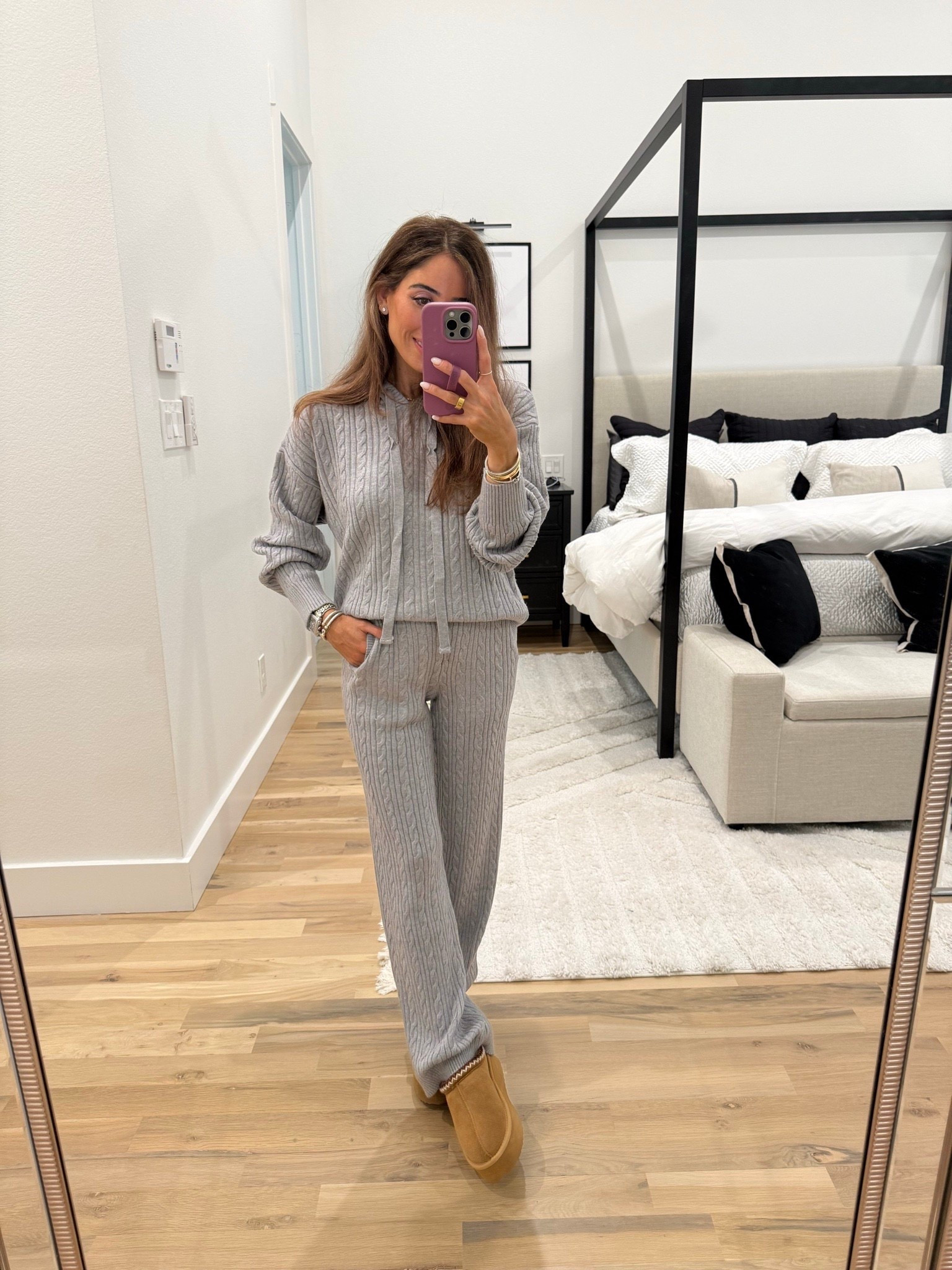 Gift for her cozy neutral set cable knit set size XS Walmart finds 

#LTKootd #LTKGiftGuide #LTKHoliday