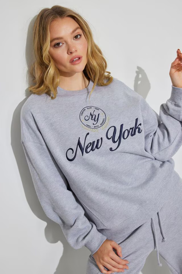 Oversized Crewneck Sweatshirt | Garage Clothing