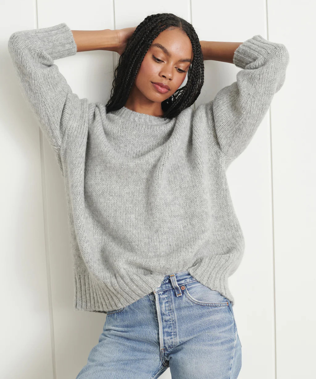 Alpaca Cocoon Crewneck | Jenni Kayne