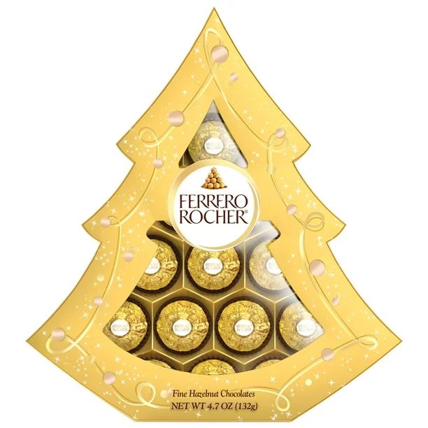 Ferrero Rocher Premium Gourmet Milk Chocolate Hazelnut, Individually Wrapped Candy for Gifting, G... | Walmart (US)