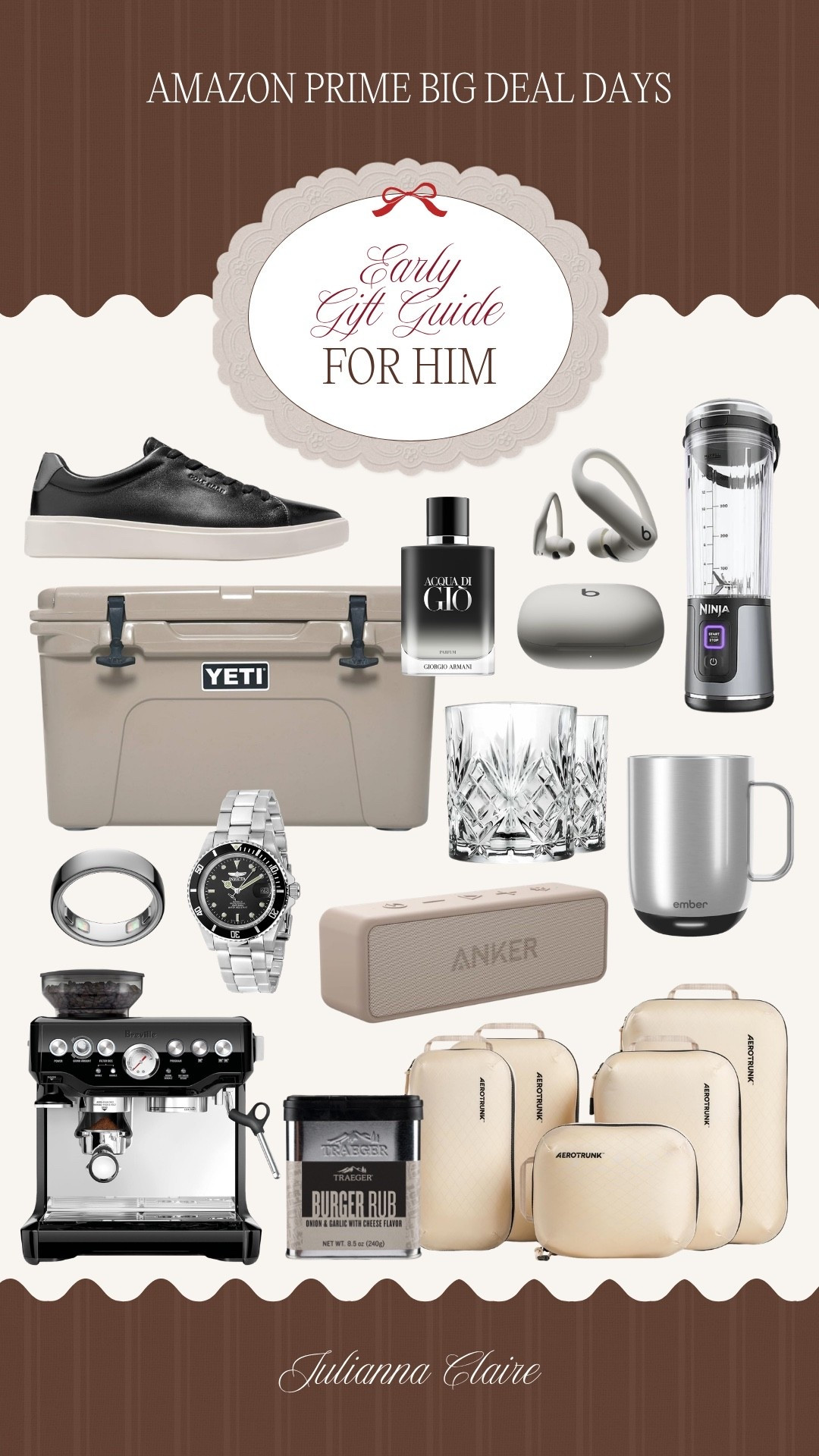 Amazon prime big deals day gift ideas
for him!