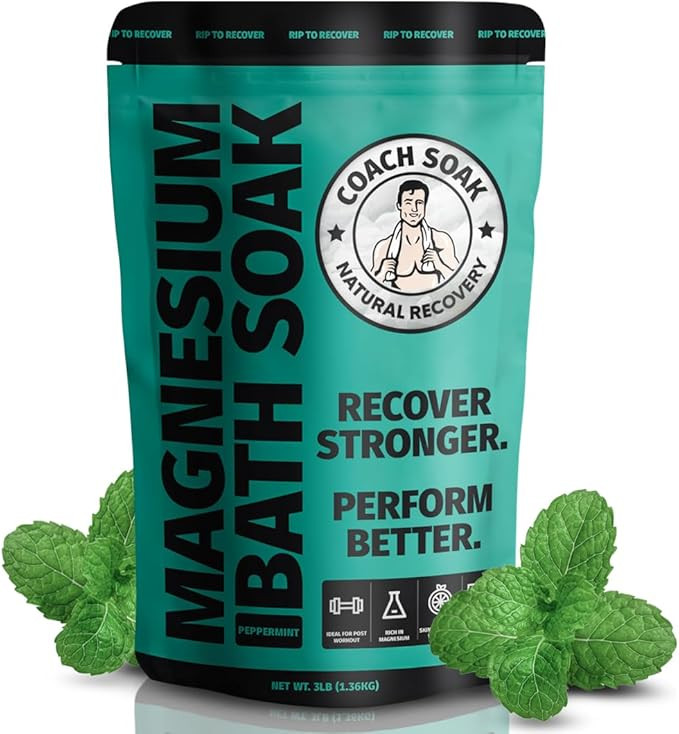 Coach Soak: Recovery Bath Soak - Absorbs Faster Than Epsom Salt Bath Soak for Pain – Rejuvenati... | Amazon (US)