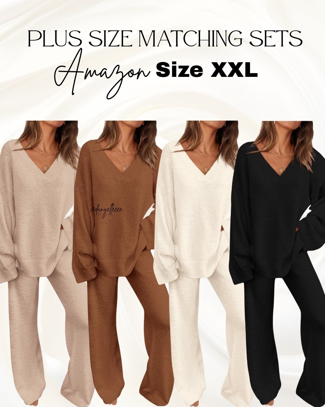 plus size neutral matching lounge set from Amazon 🤎☕️🧦 size xxl / size 20

Perfect for everyday lounge, cozy days in, airport travel, or working from home. 



#LTKootd #LTKOver40 #LTKPlusSize