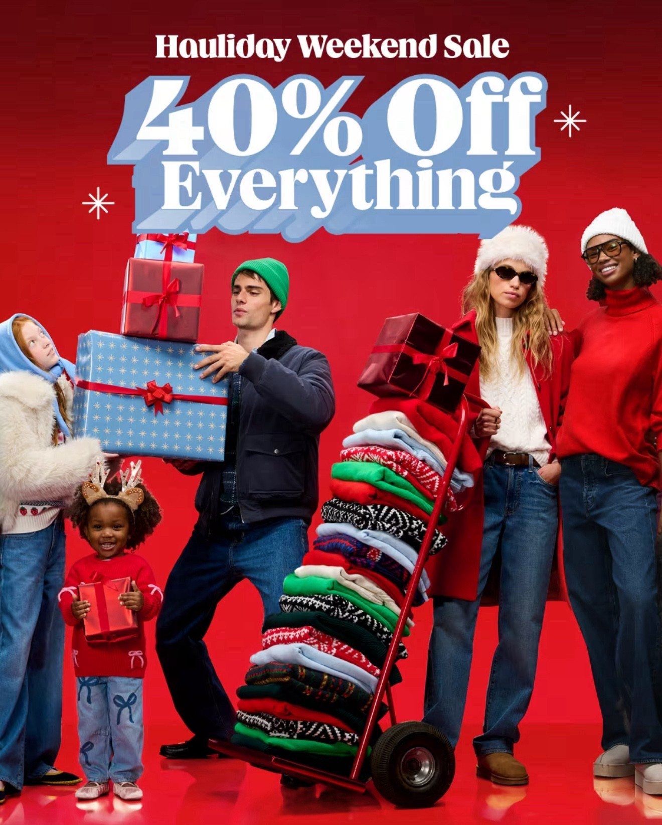 OLD NAVY SALE
40% OFF EVERYTHING 


#LTKHoliday #LTKSaleAlert #LTKSeasonal