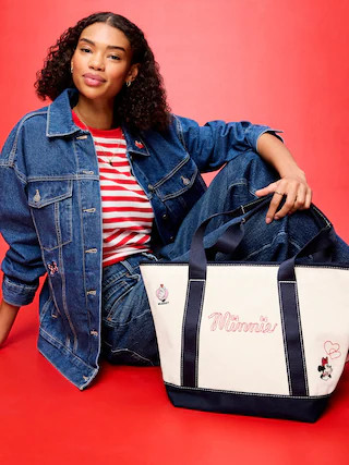 Old Navy x Disney Minnie Mouse Large Tote Bag | Old Navy (CA)