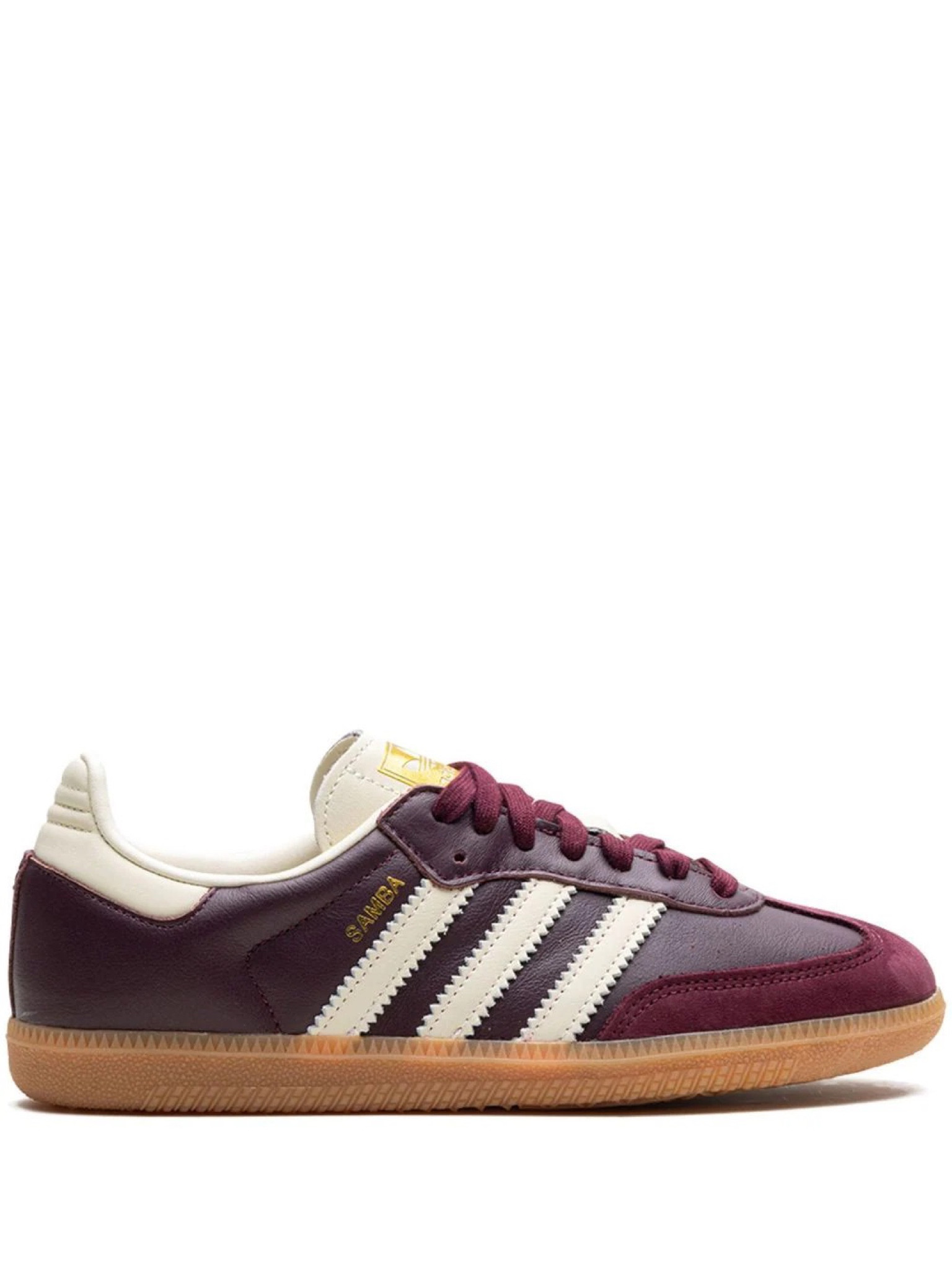 Adidas in maroon burgundy OG samba sneakers 

#LTKshoecrush