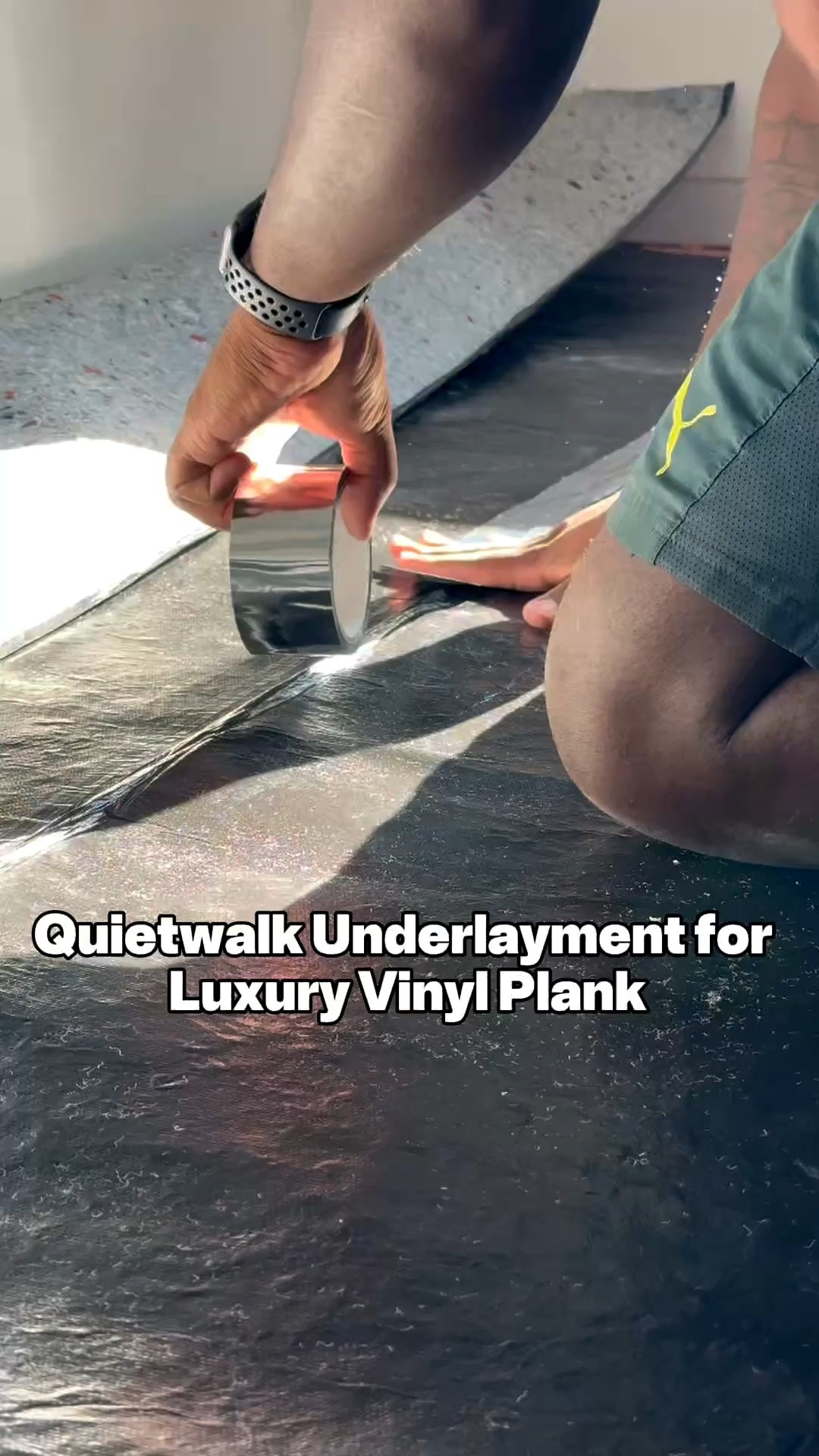 How to install underlayment for LVP flooring? 

We used the Quietwalk Underlayment from @lowes  

#diy #Lowes #ad #LowesPartner

#LTKvlog #LTKHome