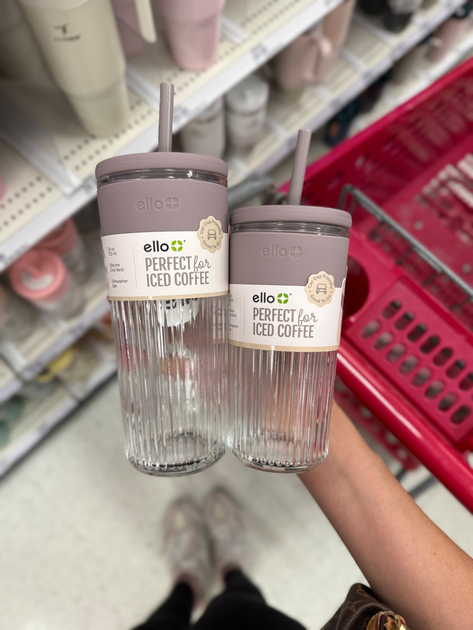 New colors and sizes of the ribbed glass tumblers we love!! Iced coffee season is upon us! ☺️ the straw is not glass, it’s plastic! 💕

#LTKmomlife #LTKfoodie #LTKHome