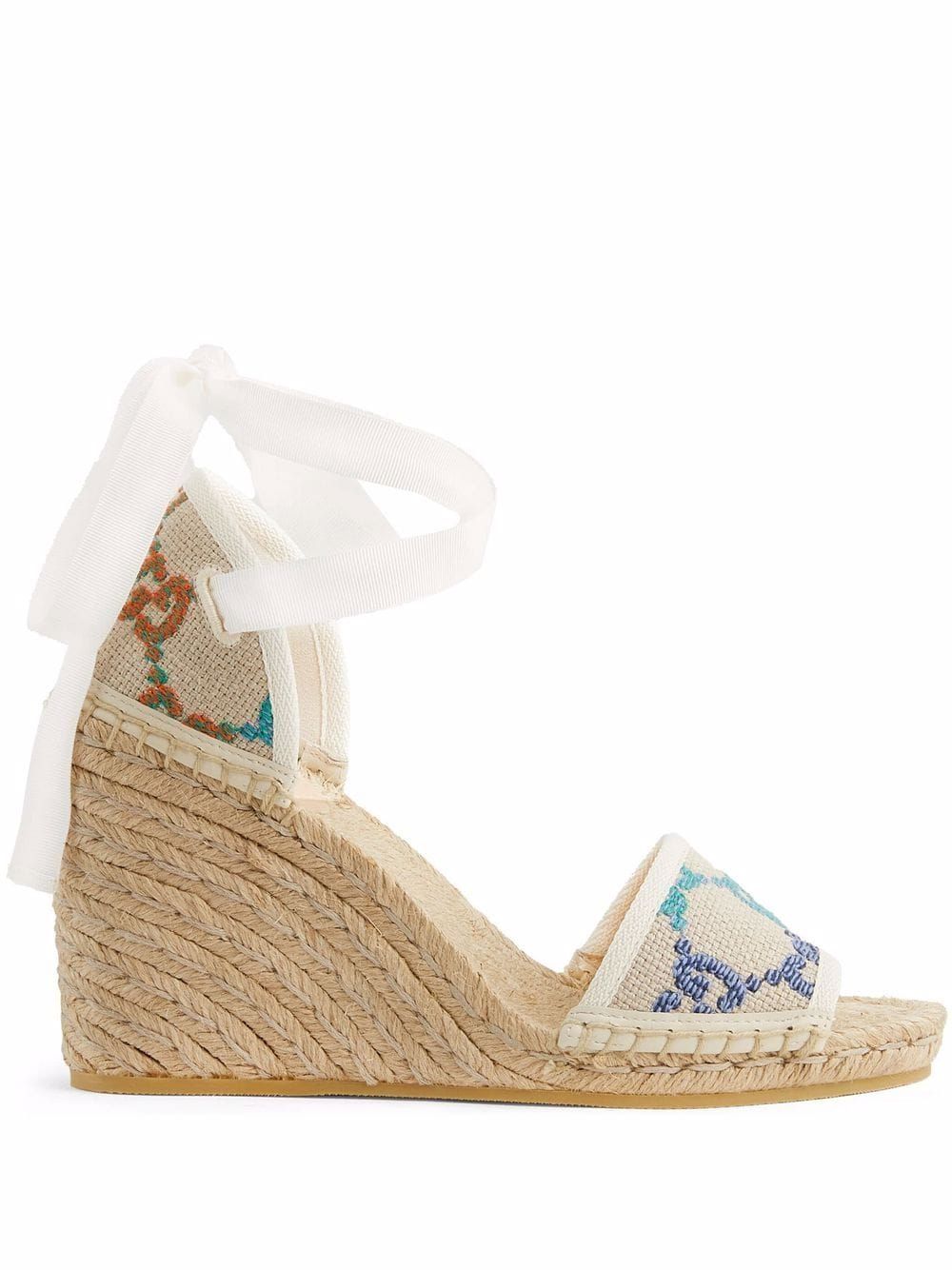 Gucci GG Supreme Platform Espadrilles - Farfetch | Farfetch Global