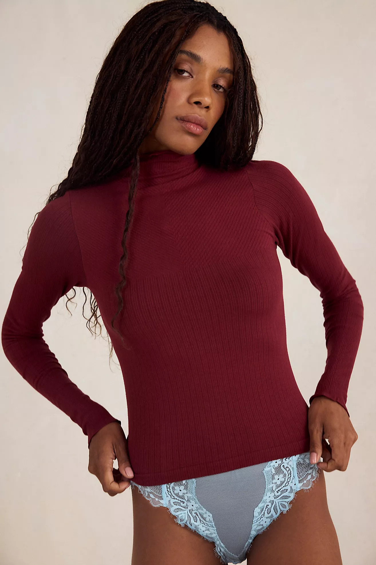 So Soft Seamless Mock Neck | Free People (Global - UK&FR Excluded)