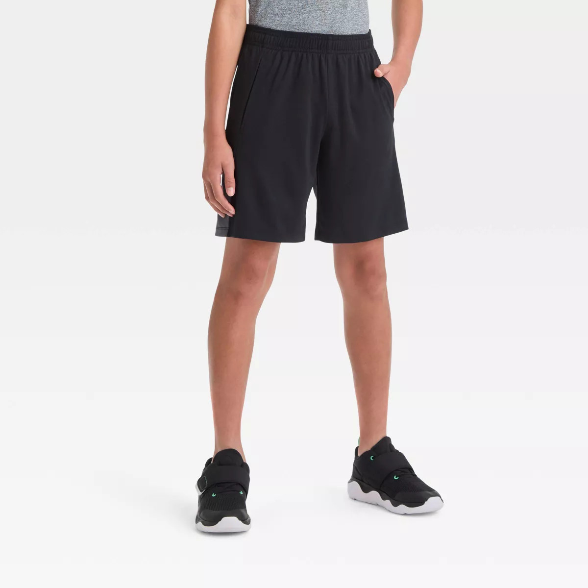 Boys' Training Shorts - All In Motion™ Black L | Target