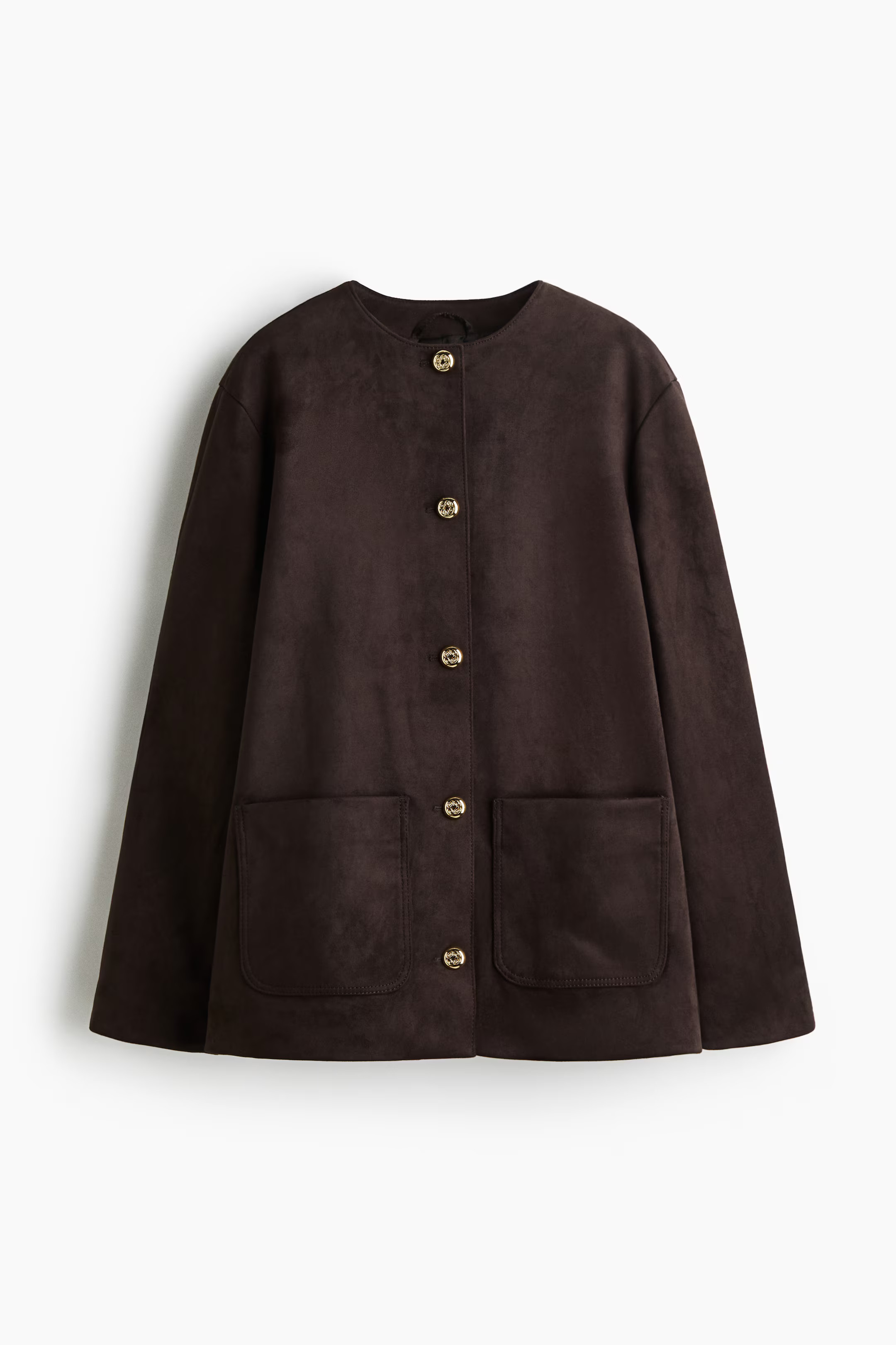 Veste - Marron foncé - FEMME | H&M FR | H&M (FR, IT, ES, PT, BE)