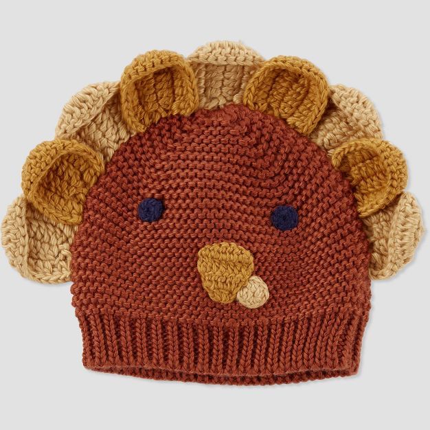 Carter's Just One You® Baby Turkey Hat - Brown | Target