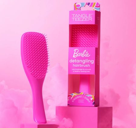 Barbie Tangle Teezer brush! I’m obsessed with all of these Barbie collabs and was needing a new brush so I just purchased this💞
Tangle teezer brushes are 10/10 on wet and dry hair!

#LTKFind #LTKbeauty #LTKunder50