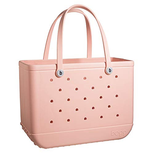 BOGG BAG X Large Waterproof Washable Tip Proof Durable Open Tote Bag for the Beach Boat Pool Sports 19x15x9.5 (X-Large, Peachy Beachy) | Amazon (US)