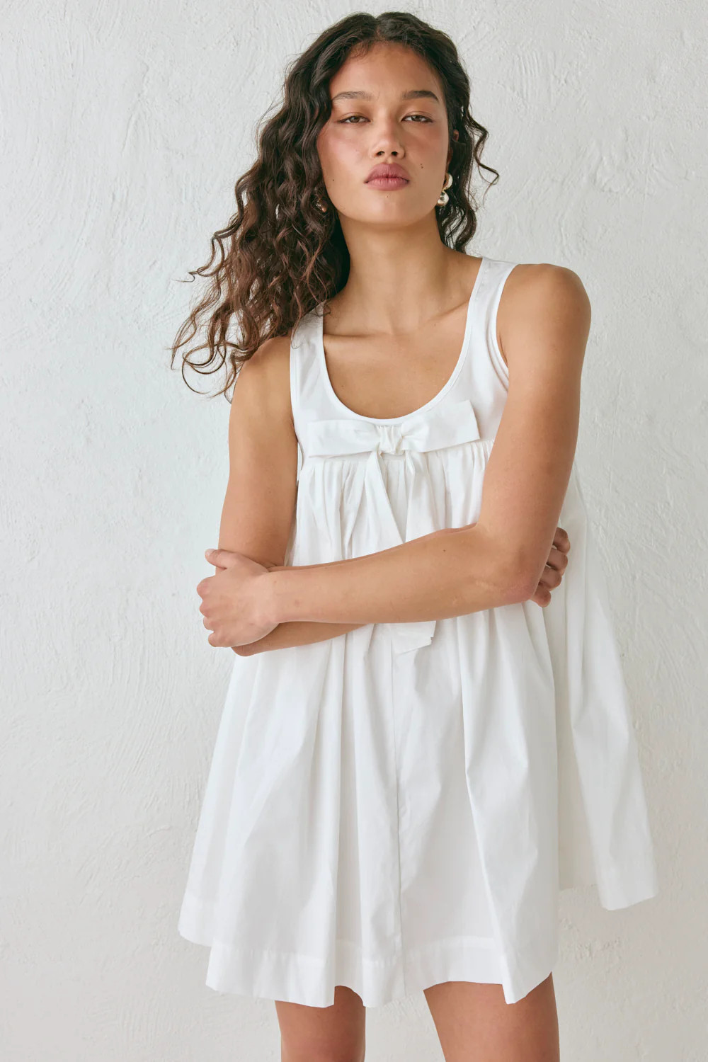 Violeta Mini Dress White | VRG Grl
