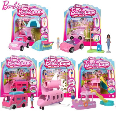 Barbie Mini Barbie Land Collectible Playsets With 1.5-Inch Doll Interactive Play | Target