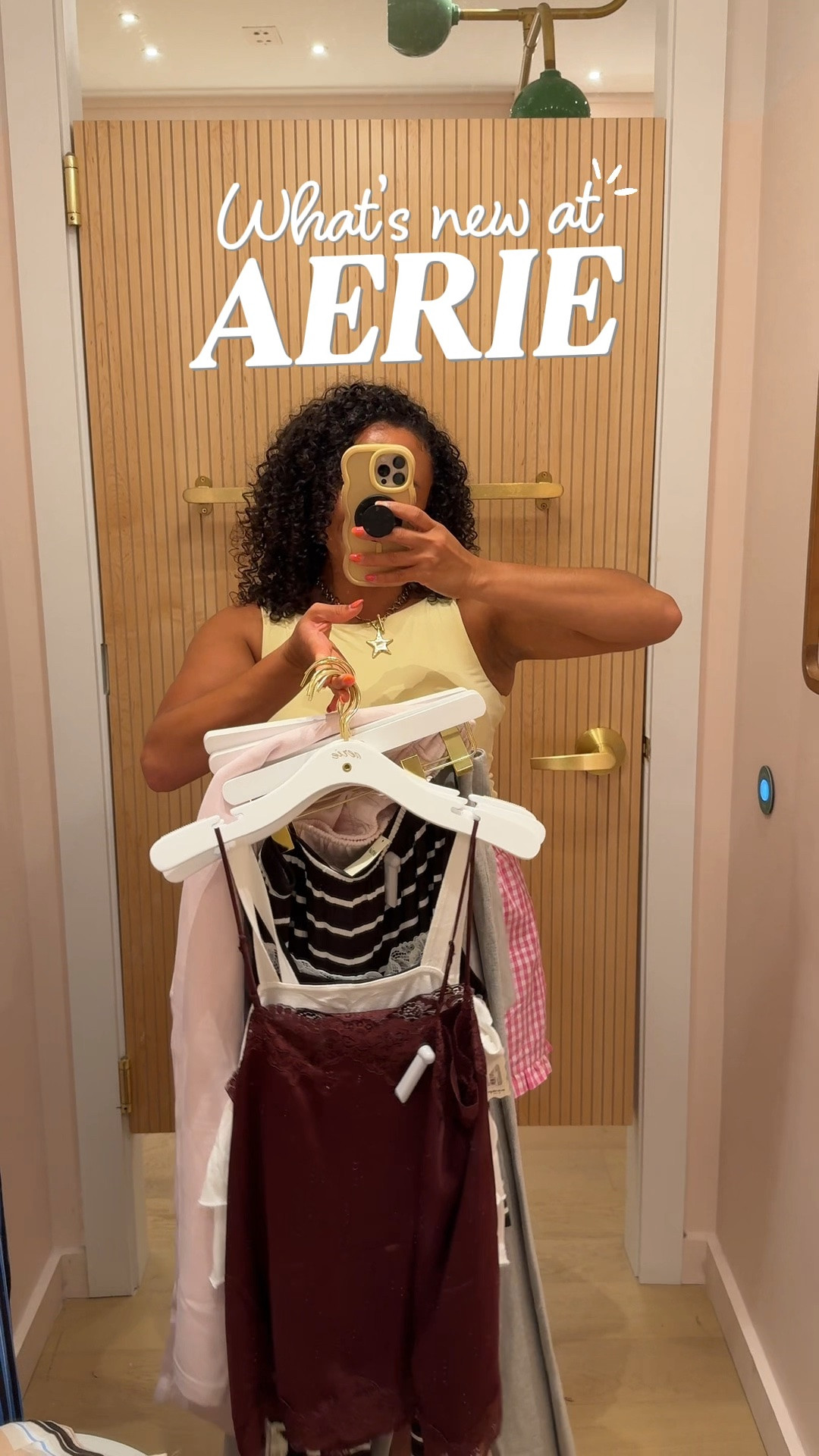 Loving these aerie pieces and some are on major sale today! I’m wearing a medium in all items except the grey pants I’m wearing a large in the haul because it’s all they had but medium would fit better #aerie #aeriereal @Aerie