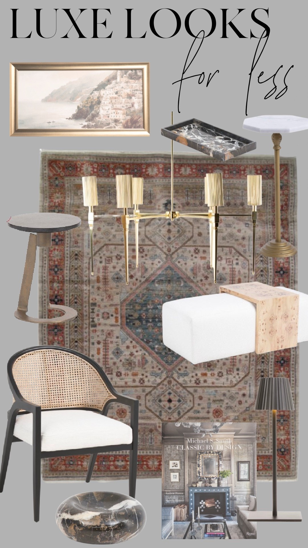 Luxe looks, without the luxe price tag.
This collection blends high-end style with approachable pieces — think rich textures, timeless silhouettes, and designer-inspired details that feel effortlessly elevated.

Shop my favorite Luxe for Less finds below to recreate the look in your own home.

#luxelooksforless #designerlooksforless #affordableluxury #neutraldecor #interiorstyle #modernclassic #cozyneutralhome #mysweetsavannah

#LTKSaleAlert #LTKHome