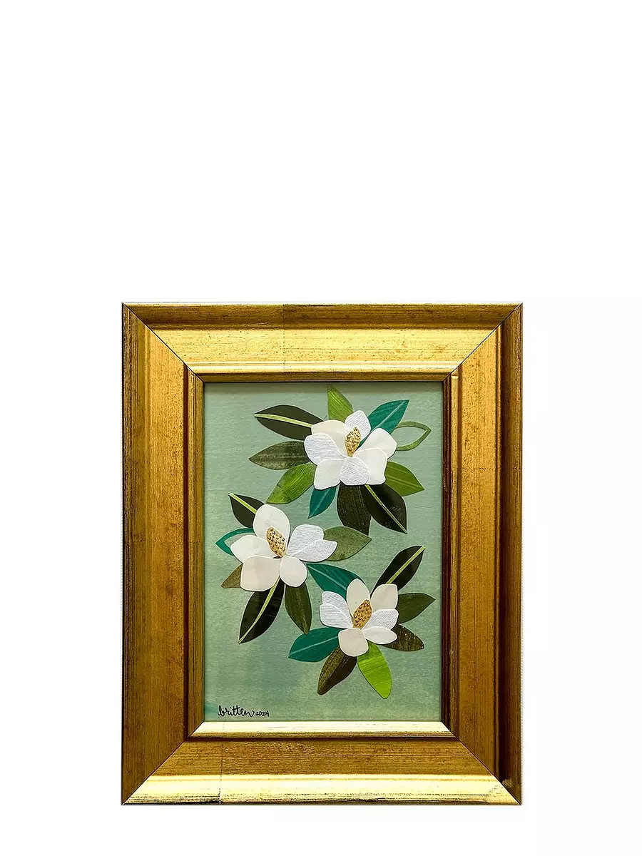 "Magnolias in May" by Meg Britten | Serena and Lily