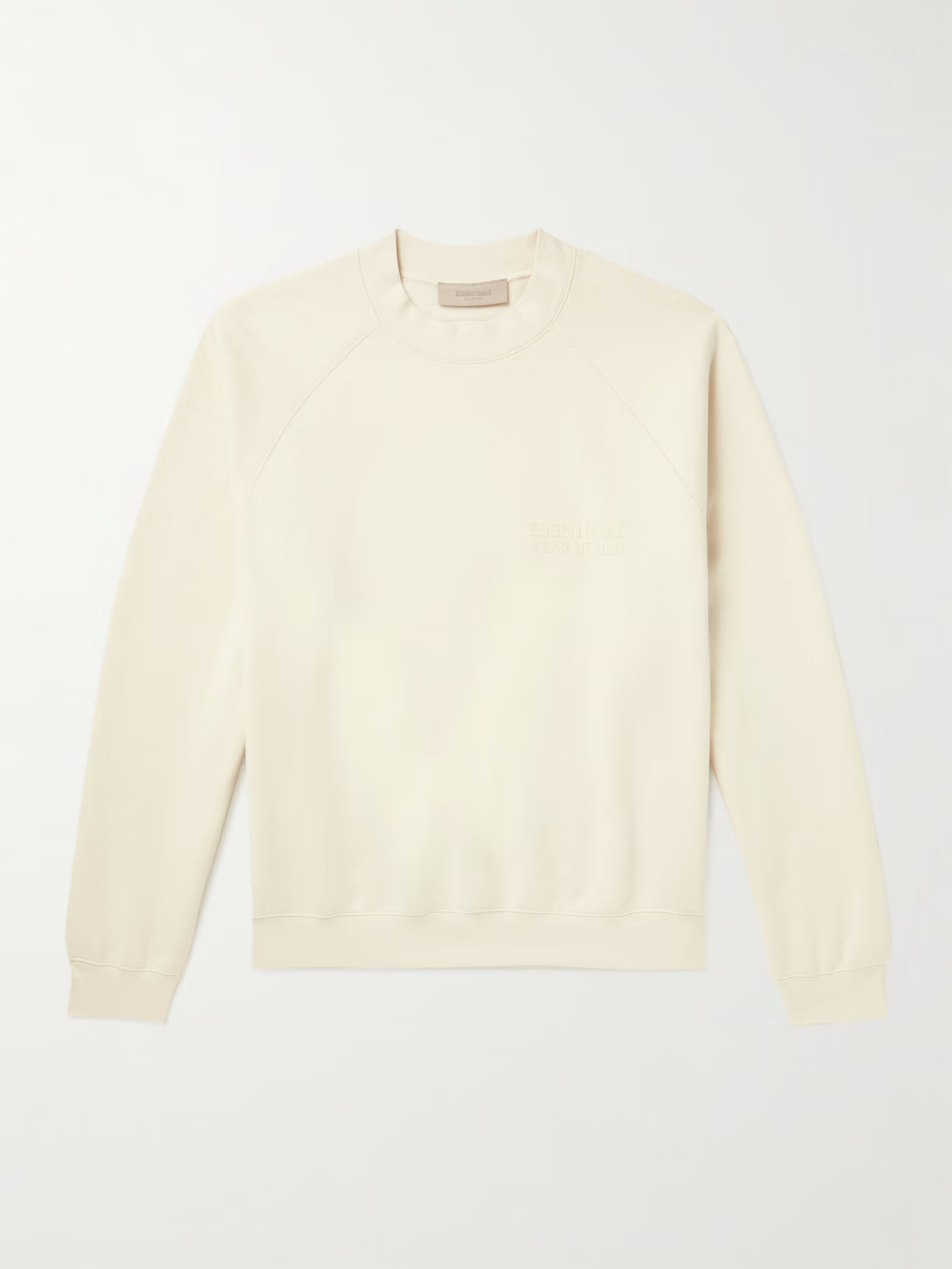 Logo-Flocked Cotton-Blend Jersey Sweatshirt | Mr Porter (US & CA)