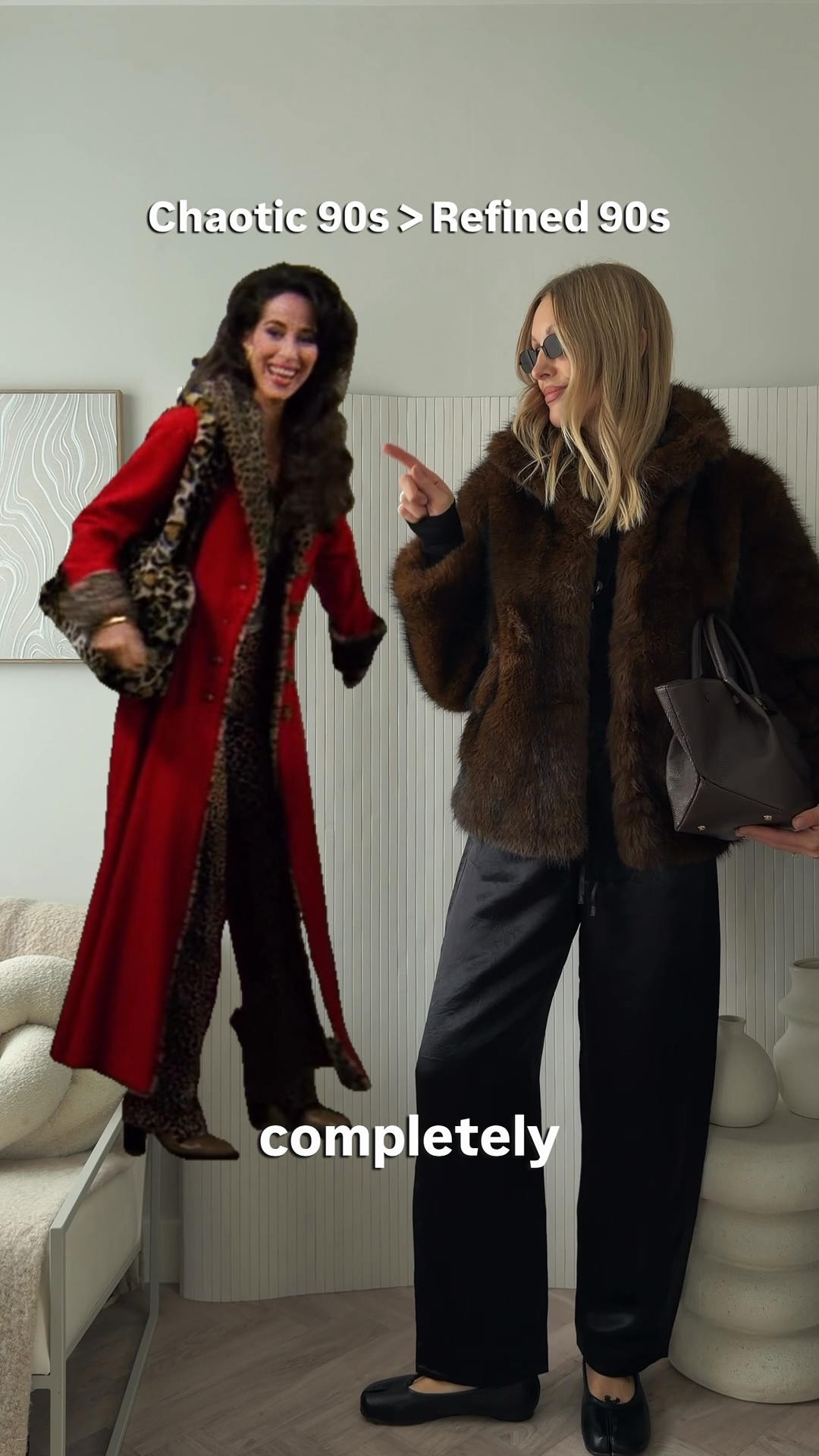 Faux fur jacket inspiration - minimal 90s style

Arket brown faux fur coat - size S
Black satin trousers and Arket outfit all in the Black Friday 20% off sale (discount applied at checkout)

Demellier New York Midi Tote - 20% off code BF20

Taylor Morris 90s oval sunglasses - 30% off online 🕶️ 

I have linked along with a selection of my favourite Zara faux fur coat options too 
Winter outfit idea 

#LTKCyberWeek #LTKwinter #LTKuk