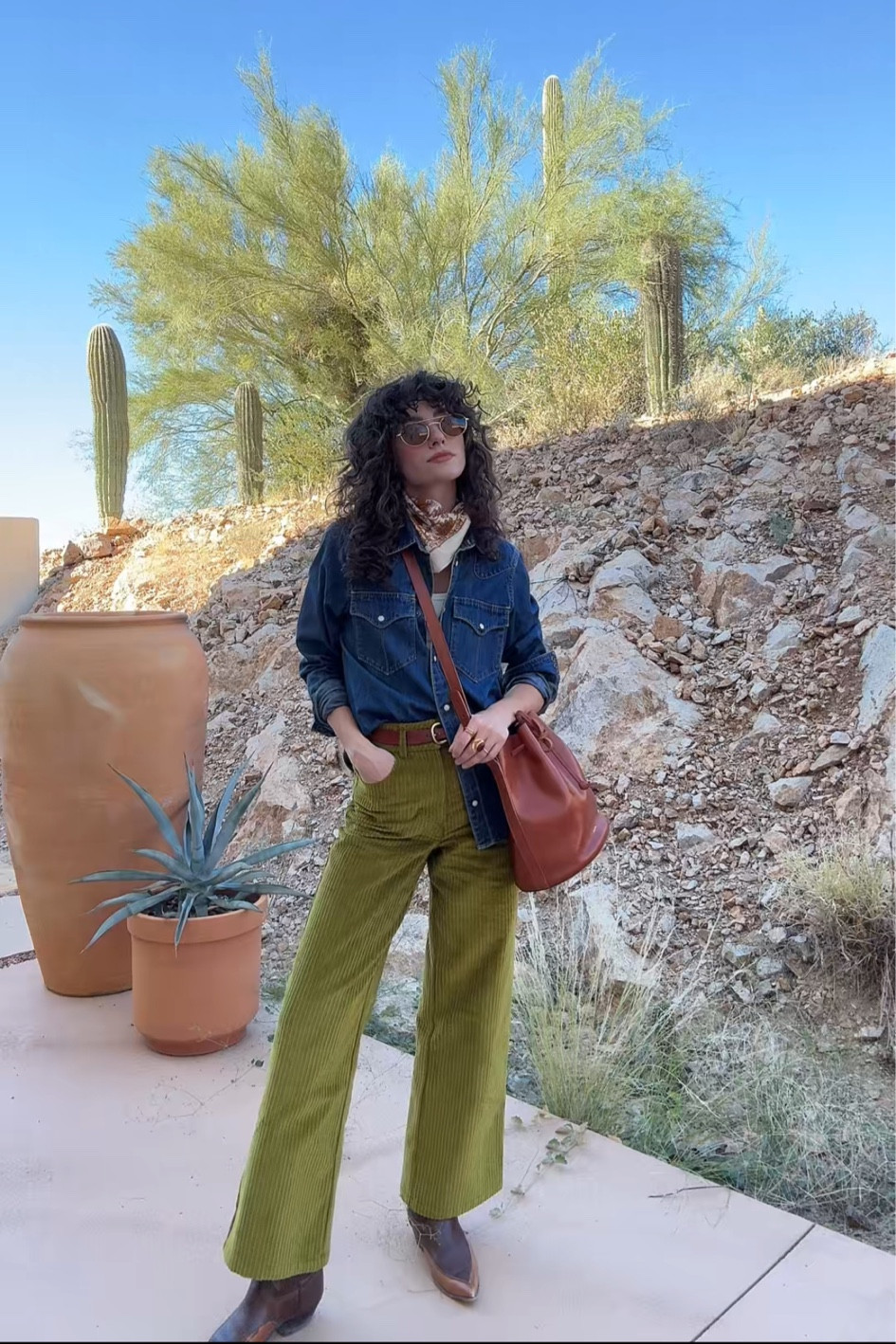 Styling corduroy pants for fall. Loving this green and denim combo. I’ve had this denim shirt for a few years and it’s a wardrobe staple  

#LTKStyleTip #LTKSeasonal