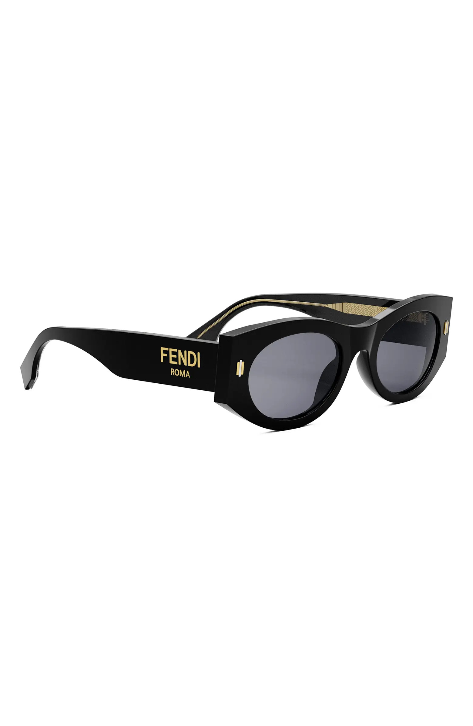 'Fendi Roma 52mm Oval Sunglasses | Nordstrom